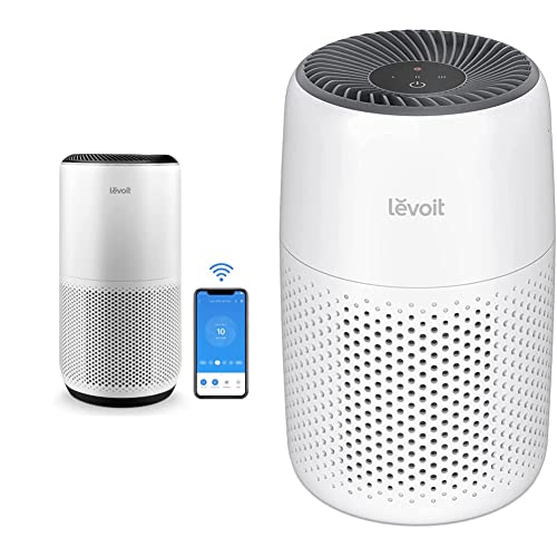 LEVOIT Air Purifiers, 1005 sq.ft, White & Air Purifiers for Bedroom Home, HEPA Freshener Filter Small Room Cleaner with  - Detailed View