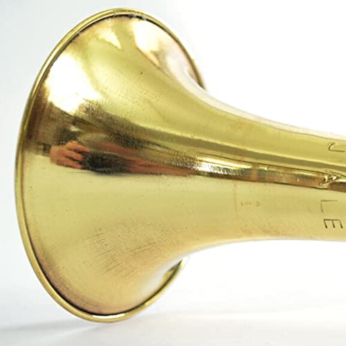 Ugplm Bb Bugle Yellow Brass Cavalry With Gloves 47Cm Blowing Trumpet For Beginners Children Kids Party, Easy To Play #TOP7