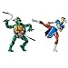 PlayMates Teenage Mutant Ninja Turtles vs. Street Fighter: 6” Michelangelo vs. Chun-Li Action Figures 2-Pack Toys