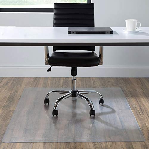Chair Mat for Hardwood Floor, Easy Glide Transparent Floor Protector Mat for Rolling Chair - 36