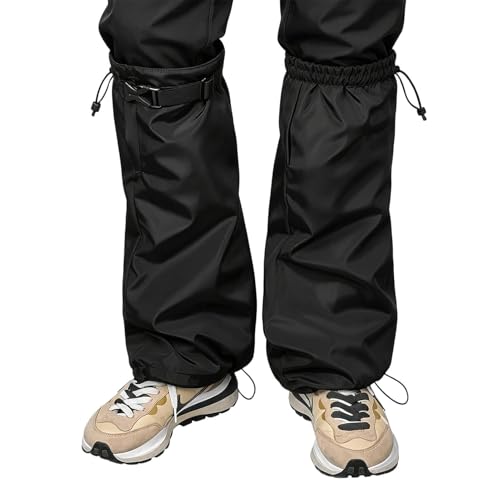 Guêtres de jambe pour homme et femme imperméables et réglables de 53 cm