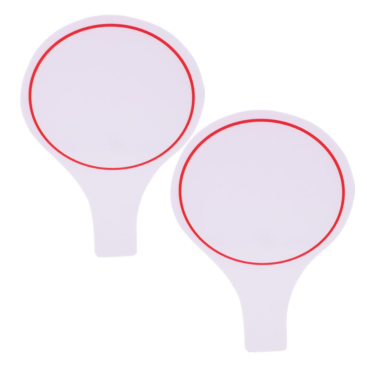 NAMOARLY 2pcs Handheld Basketball Scoreboard Dry Erase Paddle for Outdoor Games
