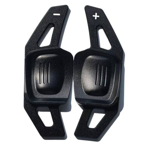 �p�h���V�t�^�[ ���� Compatible With Tiguan MK2 For T-Cross For Passat B8 �X�e�A�����O�z�C�[���p�h���V�t�g�g��(Black)