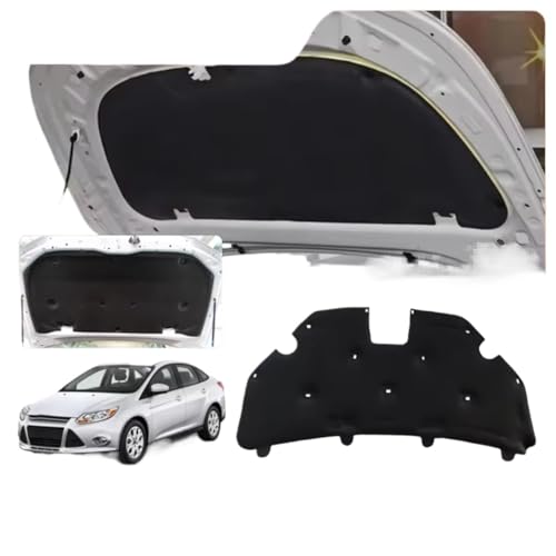 Coton insonorisé de capot pour Ford Focus 2 MK2 C307 de 2005 à 2008
