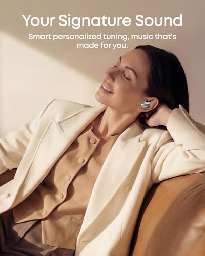 Image of soundcore 2026 New Anker Liberty 5 Pro, ANKER Thus AI Chip, Guinness Records Holder, Whisper-Clear Calls, 10 Sensors, Wireless Noise Cancelling Earbuds ANC 4.0, Dolby Atmos,LDAC, Hi-Res Audio,IP55,28H