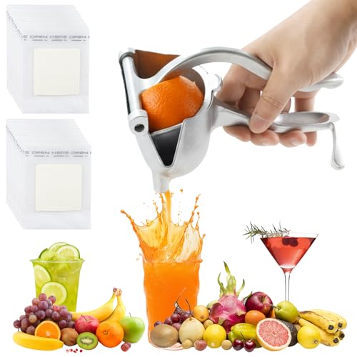 Catálogo de Extractores de zumo los 5 más buscados. 48 zxbaers Extractor de zumo de fruta fresca de aleación de aluminio, exprimidor de exprimidor de mano, exprimidor de cítricos, para limón, naranja, lima, toronja granada