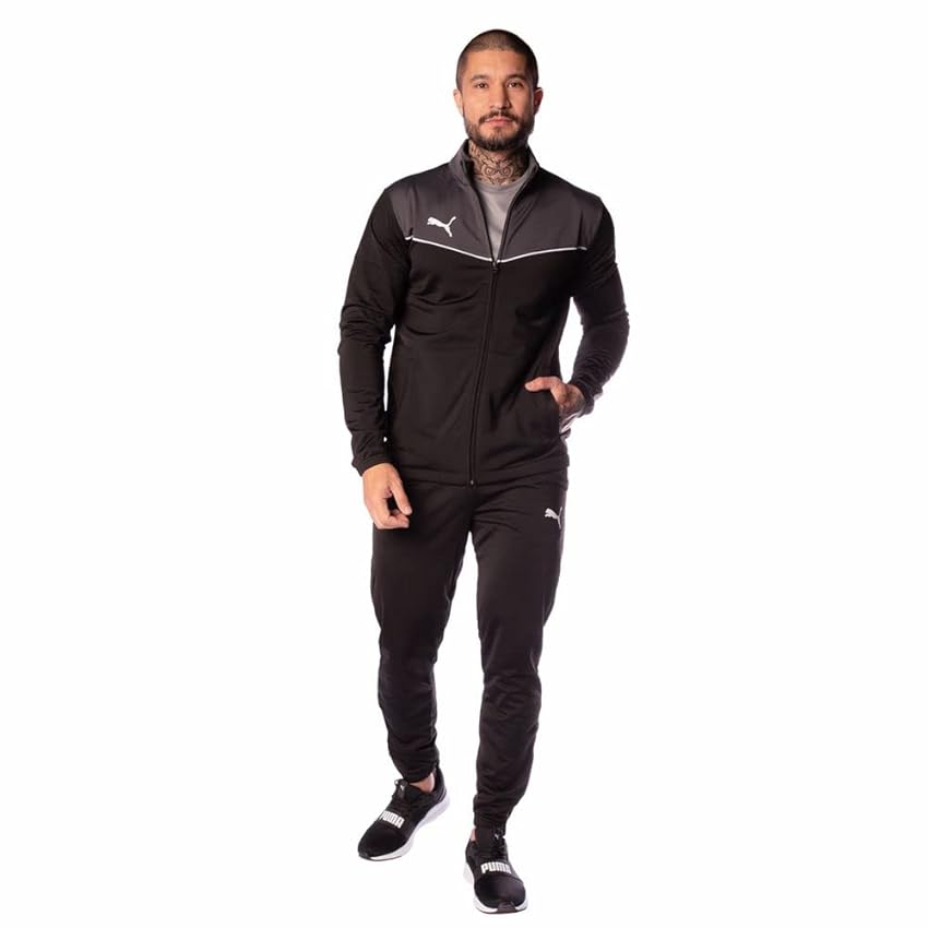 Immagine del prodotto PUMA Tuta da Allenamento Individualrise, Sportiva Uomo, Black Asphalt Gray, XXL