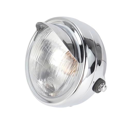 Phare de moto rond universel pour remplacer une optique cassée et restaurer un look rétro 35W