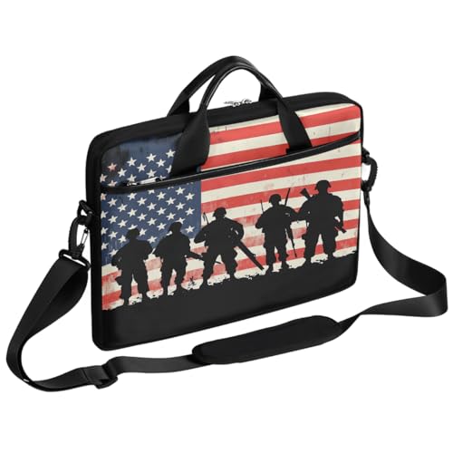 Maletín para portátil de 15 pulgadas con diseño americano