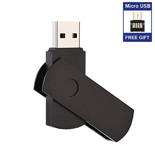 YPbanane Adaptador USB 16GB 32g 64g 8g Unidad Flash USB Pendrive Rotary Flash Drive Thumb Pen Drive USB Memory Stick