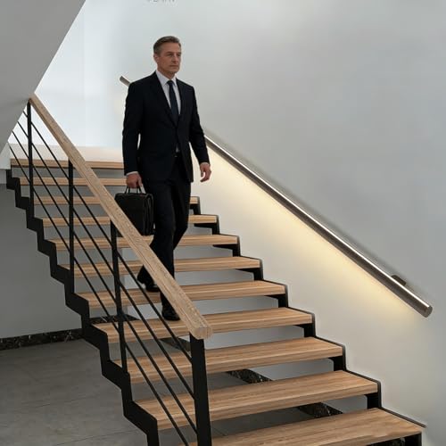 �Z���T�[���C�g�t��LED�K�i�肷�� �Ǌ|���������肷�� �f�p�ȍH�Ɨp�A���~�������肷�� �f�b�L�A�����K�i�p(��,2m/6.6ft)