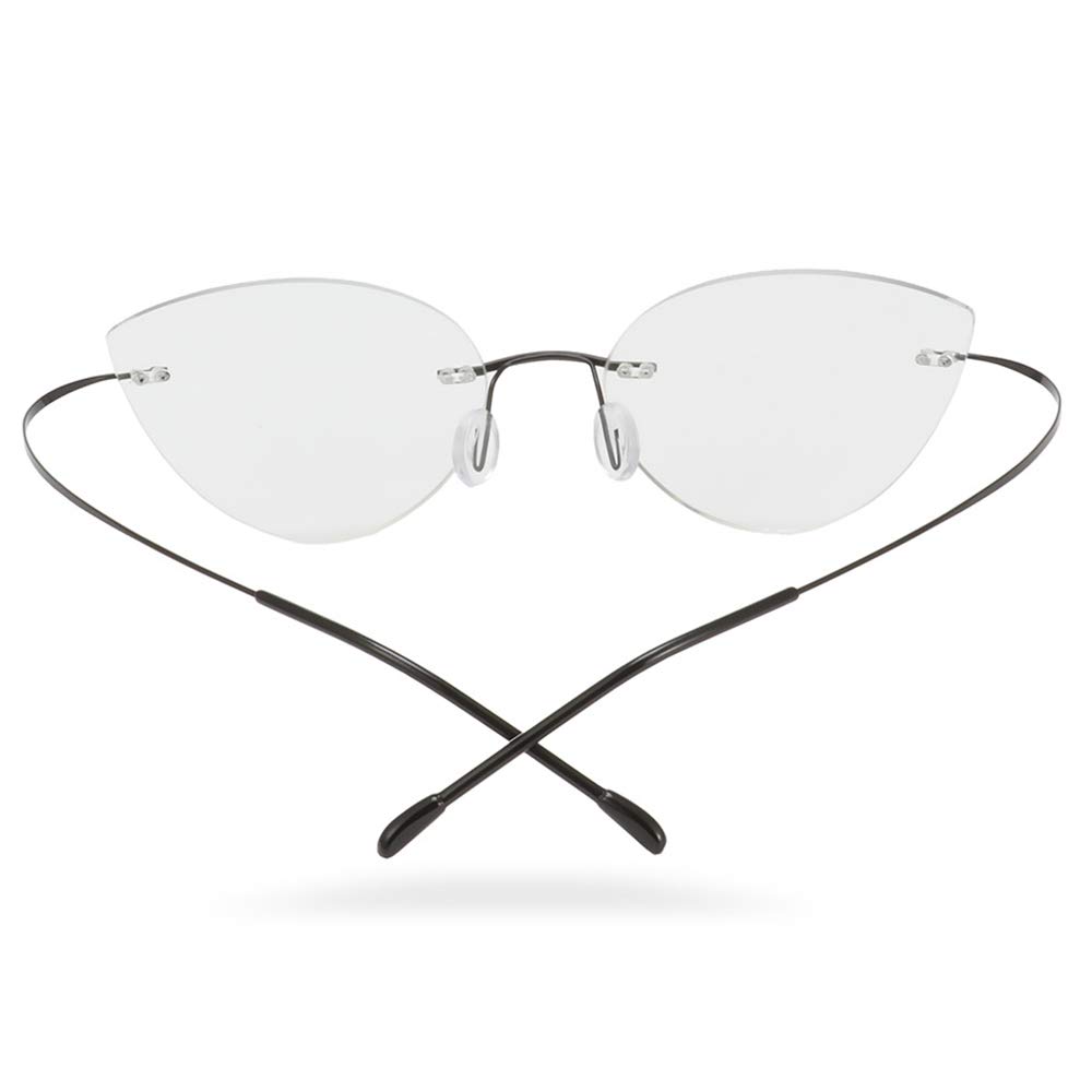 MANG Unisex Randlose Selbsttönende Lesebrille Lesehilfe Sonnenbrille Sehstärke Brille Ultraleichte Komfortabel Rahmen Blendfrei Entspiegelt
