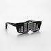 CHEMION LED Glasses for adults, Customizable Bluetooth LED Glasses, Perfect for Christmas, Halloween, and Birthday Parties (Color) (2023 Ver.)