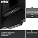 MSI MAG 274QPF X30MV 27-inch 2560 x 1440 (QHD) Gaming Monitor, 300Hz, Adaptive-Synch, HDMI, DisplayPort, VESA Mountable, Tilt, Height Adjustable, Speaker, 0.5ms, Black