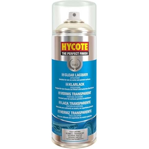 Hycote Clear Lacquer Spray Paint, 400 ml Cover