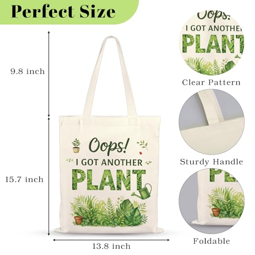 Bolso Tote de jardín para mujeres amantes de plantas miniatura 4