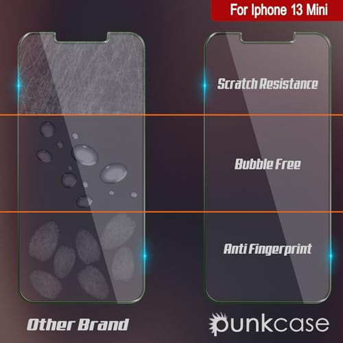 Écran complet iPhone 13 Mini protégé des rayures avec ce verre trempé transparent