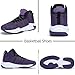 Beita Mens Basketball Shoes High Upper Tennis Sneakers Breathable Anti Slip,Purple, 10.5