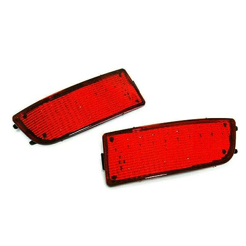 Image of 2Pcs Red LED Rear Bumper Reflector Lights Brake Lights For Mercedes Sprinter 2007 2008 2009 2010 2011 2012 2013 2014 2015 2016 2017 2018