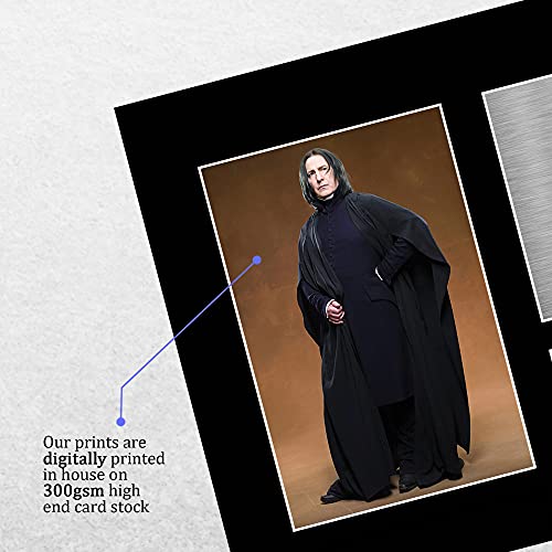 HWC Tradin A4 Alan Rickman Severus Snape Harry Potter Geschenken Afgedrukt Gesigneerde Handtekening Foto Voor Fans Van… - Afbeelding 5