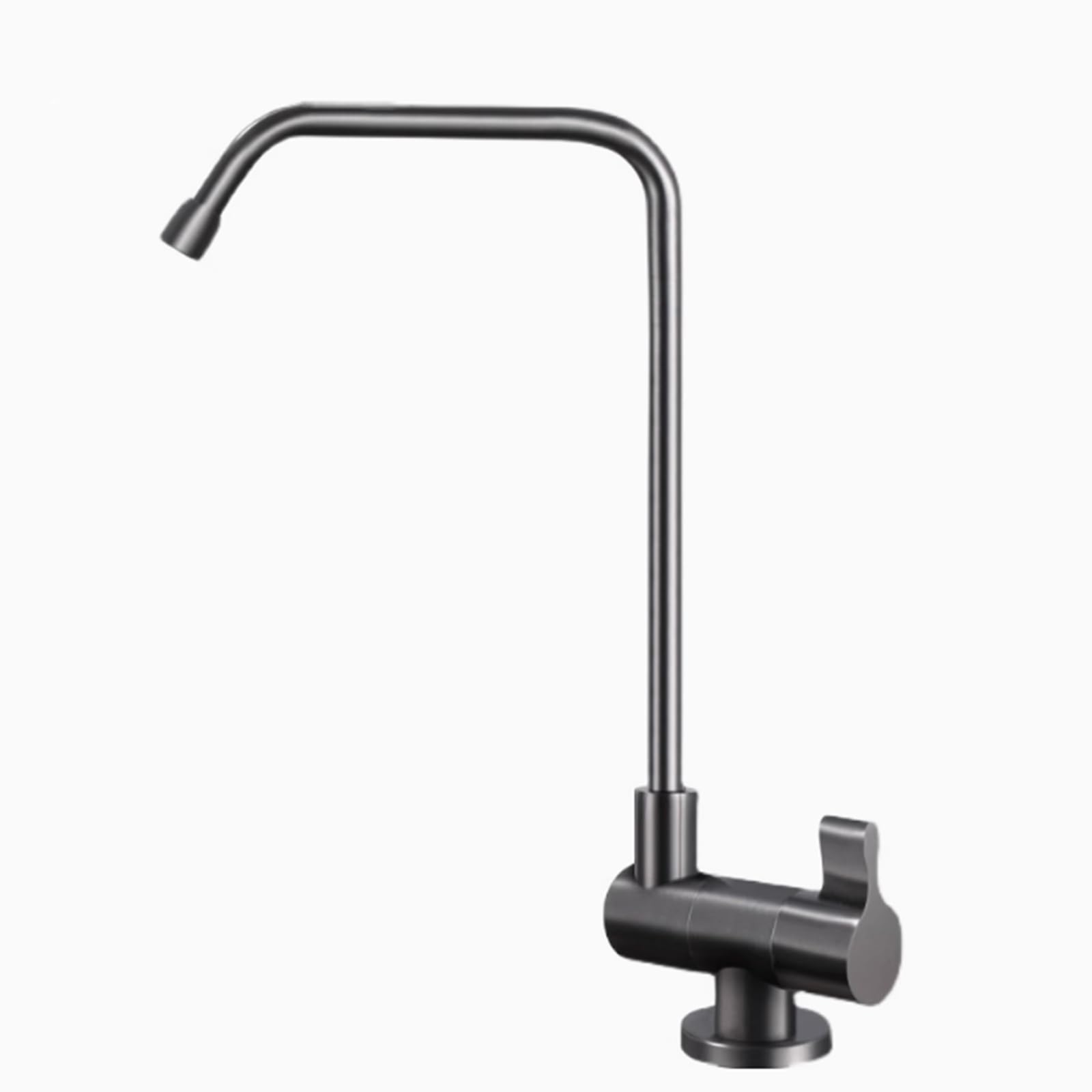 Faucet Grey Kitchen Sink Faucet with Single Handle Folding Filter Tap for Improved Water Quality and Convenience (Grey A)