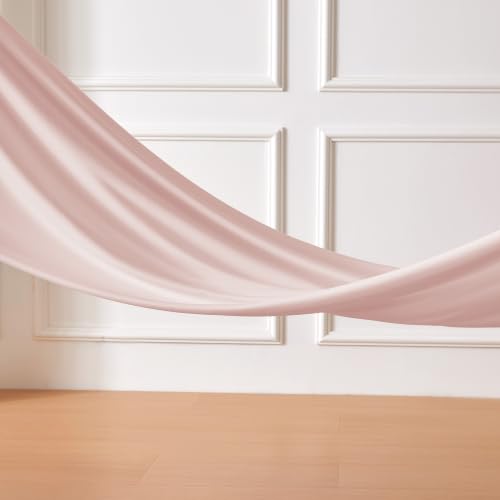 Image of Amazon Basics Jersey Knit 4-Piece Sheet Set, Wrinkle Resistant and Easy Fit, Includes 16 inch Deep Pocket Fitted Sheet, 1 Flat Sheet and 2 Pillowcases, Full, Pink