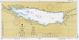 Historic Pictoric Vintage Map - Oneida Lake Lock 22 to Lock 23, 1997 Nautical NOAA Chart - New York (NY) - Vintage Wall Art - 48in x 24in