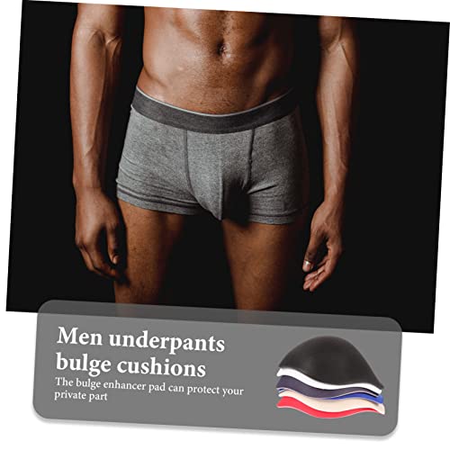 6 Pack Mens Groin Underwear Cups Swim Briefs Pads for Bulge 's Crotch Breathable and Comfortable4