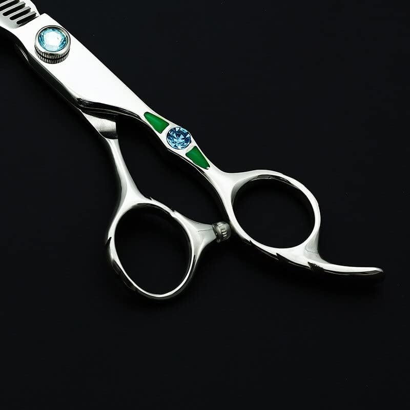 Hair Cutting Shears Hair Cutting 6 Inch Stainless Steel 440C Salon Hairdresser Haircut Barber Hair Cutting Shears Set Hair Cutting Tools