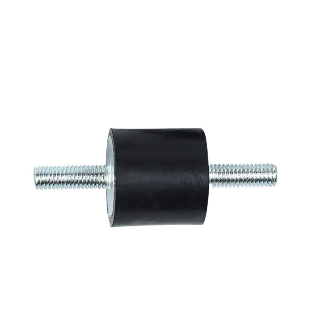 1 Pieza de Soporte de Goma antivibración M10 M12 con Doble Rosca Macho Silentblock Amortiguador diámetro 40/50/60/70/75/80 mm Tipo VV(M12x37mm - 75x50mm)