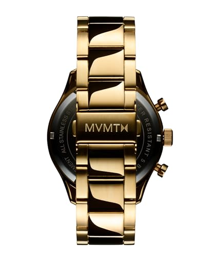 Image of MVMT Men's Airhawk - Pilot Watch - Military Analog Wristwatch - Aviator - Minimalist Water-Resistant 5 ATM /50 Meters Timepiece - Interchangeable Watch Bands - 42mm