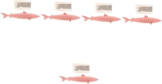 iplusmile 5 Pçs Catnip Brinquedo De Limpeza De Peixe Brinquedo De Dentição Brinquedo De Dentição De Gatinho Brinquedo De Exercício Para Gato Catnip Brinquedos Para Mastigar Brinquedo De