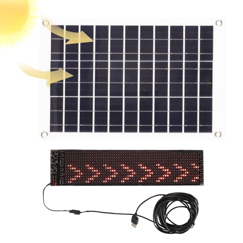 Panneau LED défilant solaire pour animer votre vitrine d'hôtel