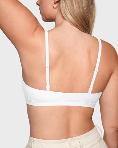 Image of INLYRIC Women's Inbarely Soft Bralettes - Cami Bras No Underwire Seamless Unlined Comfort Bralette