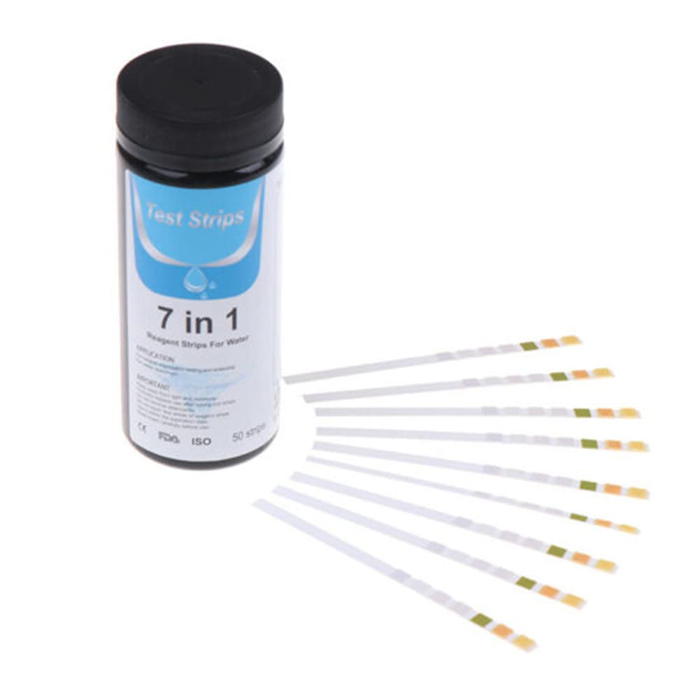 Buy SPORTARC 7 in 1 Aquarium Test Strip, 50 PCS Test Hardness Free