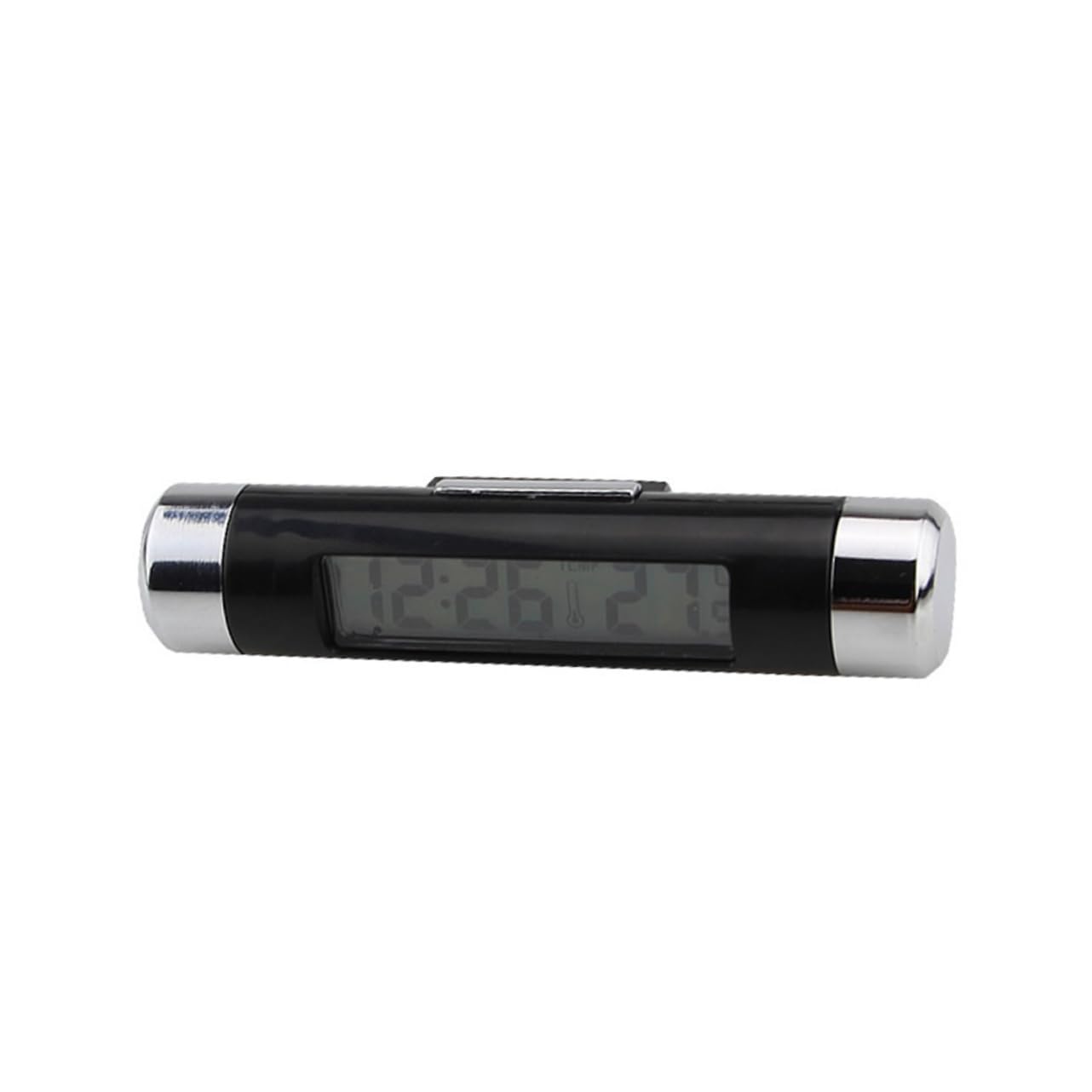Gatuida 3 Piezas 2 1 termómetro de reloj de coche termómetro coche termómetro digital termómetro de reloj automático termometro digital para coche luminoso Suministros internos k01