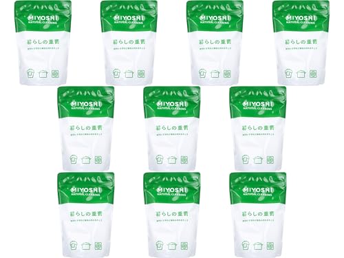 暮らしの重曹 掃除 洗浄 キッチン 洗濯 台所 油汚れ 鍋コゲ落とし 臭い除去 消臭 タイル 鏡 食器 茶渋 (10パック)