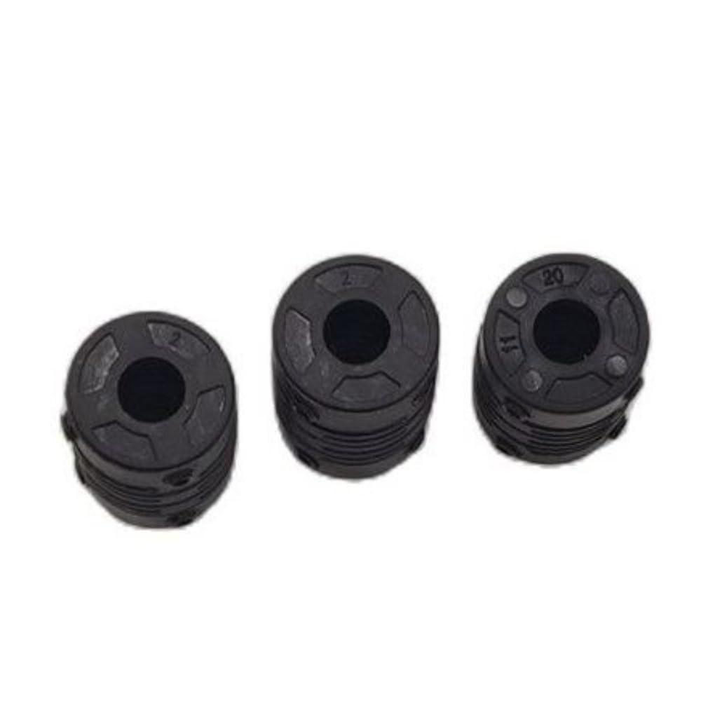 Lenkung Kreuzgelenk 10 stücke Encoder Wellenkupplung Nylon Kunststoff Flexible Kupplung 4mm 6mm 8mm Loch E6B2 Koppler Drehbarer Verbinder(D13 L21)