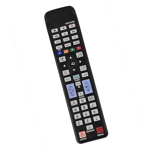 Detailed view of the remote control buttons