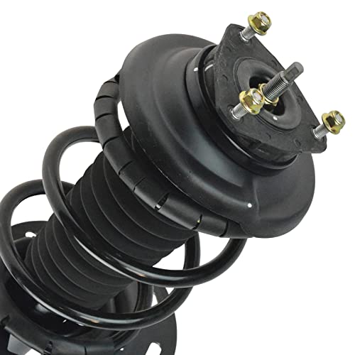 Image of TRQ Front Driver and Passenger Side Strut and Spring Assembly Set Pre-Assembled Loaded Compatible with 06-11 Ford Focus