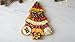A Gift Inside Season's Greetings Dried Fruit Gift on Reusable Bamboo Christmas Tree Serving Tray