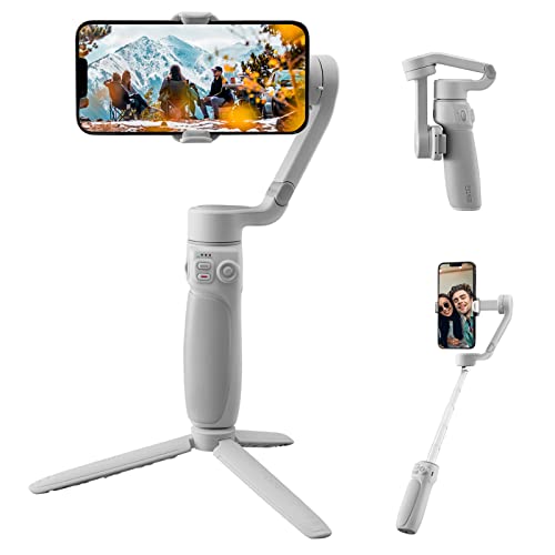 ZHIYUN Smooth Q4 - ジンバルスタビライザー iPhone 14/13/12/11 Pro Max X Android 携帯電話 SmartFollow付き3軸ジンバル YouTube TikTok Vlogプロフェッショナルビデオレコード用