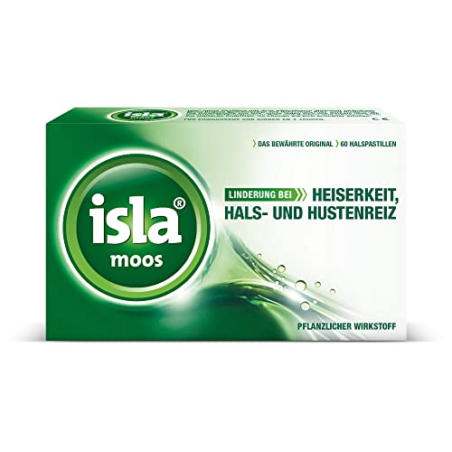 isla moos Halspastillen 60 St. Pastillen