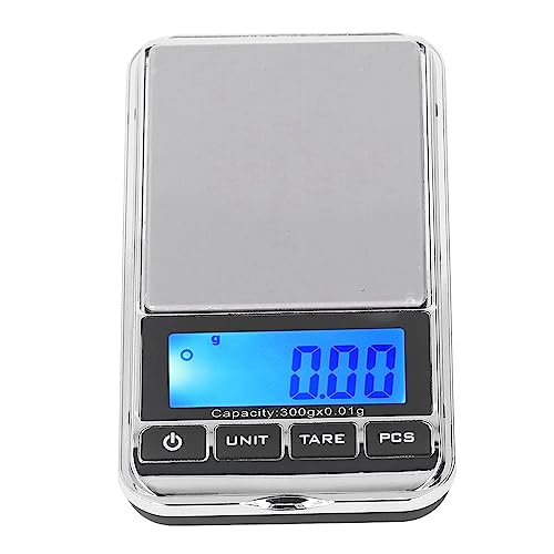Báscula digital de bolsillo de alta precisión portátil con pantalla LCD miniatura 3