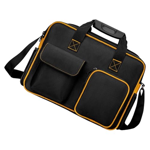 Multifunctional Tool Bag Organizers For Electricians And Maintenance With Multiple Pockets And Adjustable Shoulder Strap Heavy Duty Tool Organizers Bag