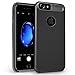 iPhone 7 Case, Orzly AirFrame for iPhone 7 - Lightweight & Slim-Fit Protective Bumper Frame & Case for iPhone 7 (4.7 inch model) - Black on Black