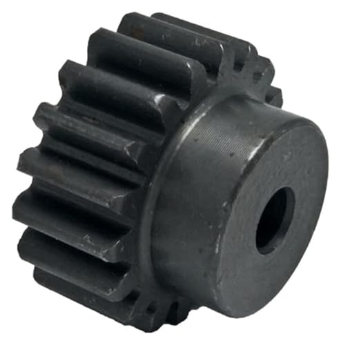 Pignon vis sans fin 1.5M usiné en acier 45 robuste avec alésage de 6mm