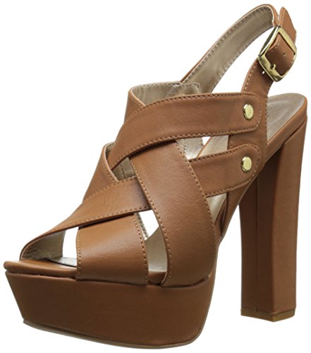 Qupid Women's Beat 02 Platform Sandal