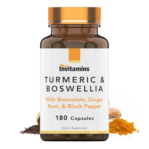 Turmeric & Boswellia Joint Support Capsules (180)