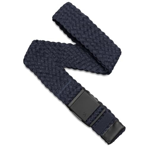 Image of Arcade Belts Futureweave Braided Woven Stretch Belt | For Men and Women, 4 Way Elastic, Metal Free Buckle, Unisex